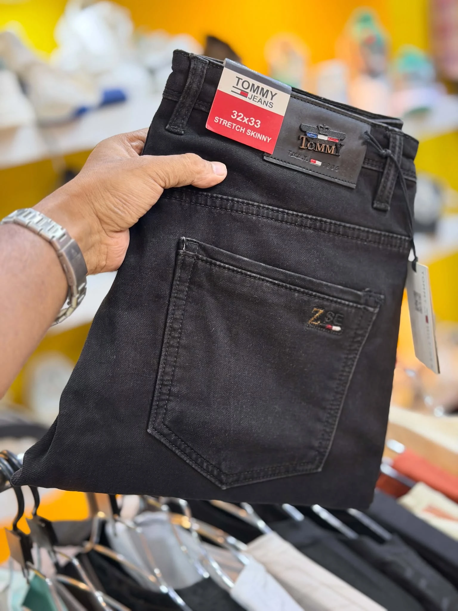 Black Denim Jeans