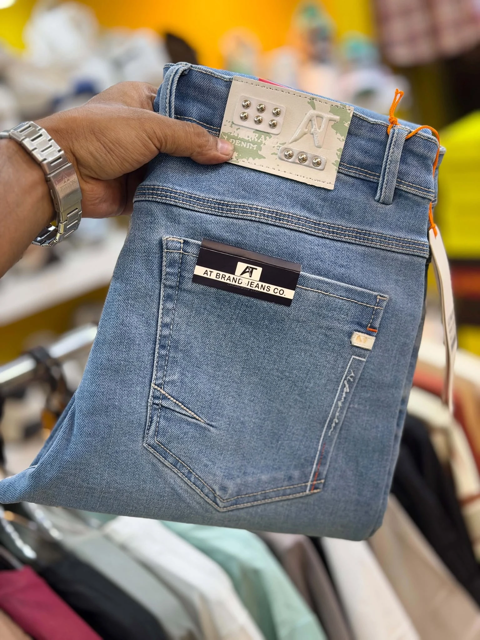 AT Denim Light Blue Jeans