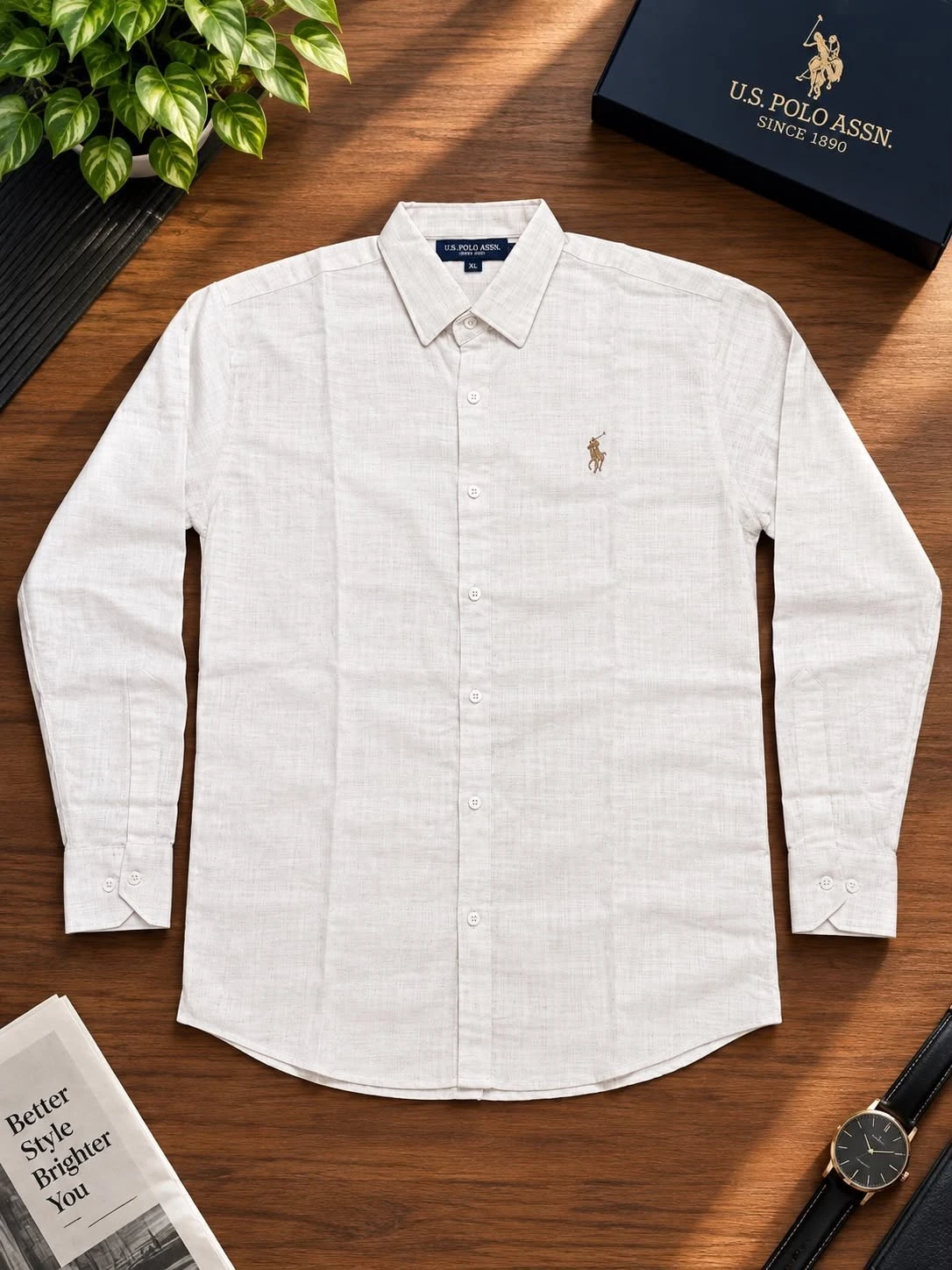 Premium Remi Cotton Men's Casual Shirt